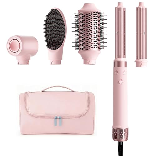 MESCOMB 5-in-1 Dual Voltage Hair Dryer Brush
