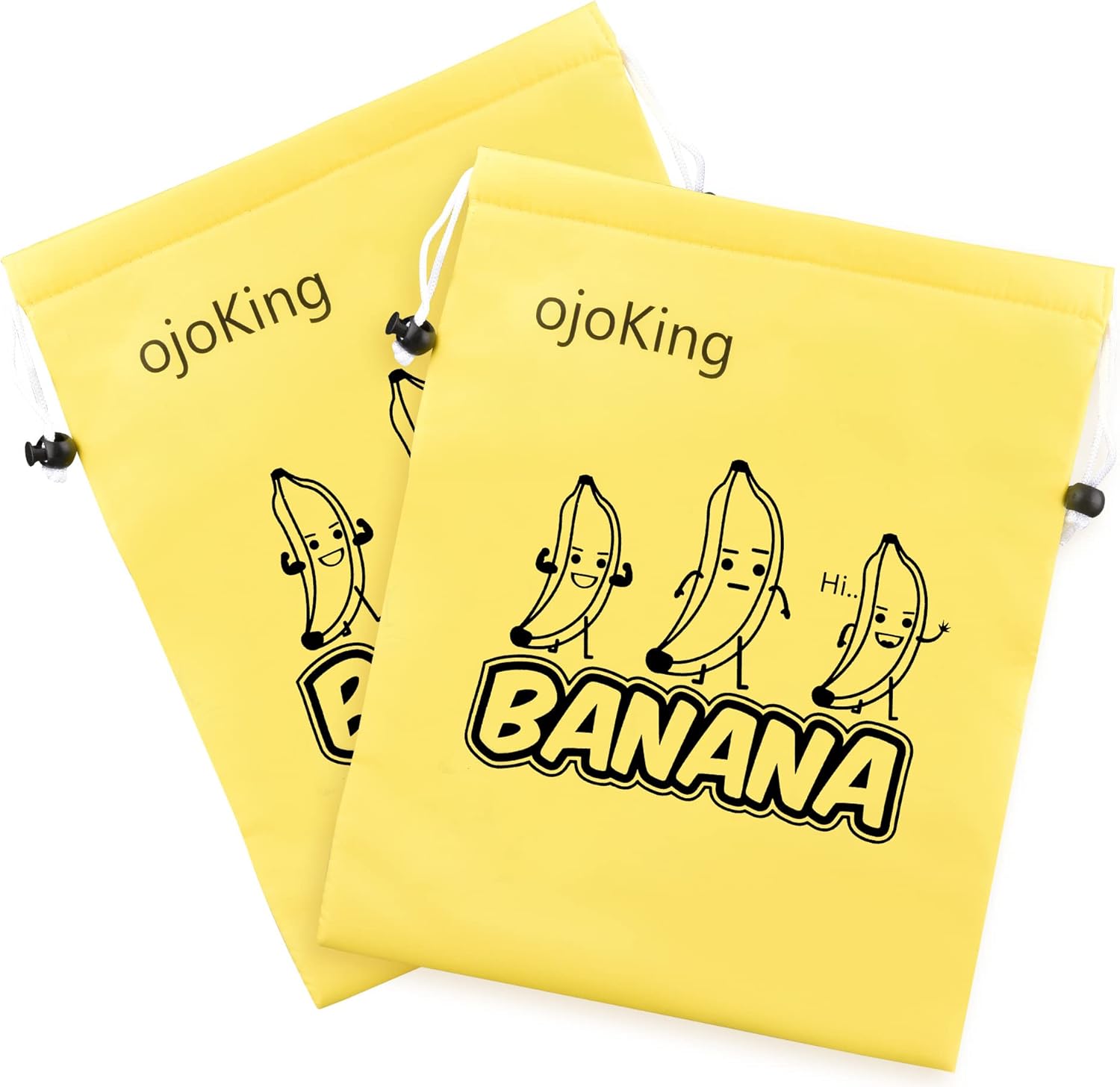 oJoKing Yellow Banana Storage Bag keeps fresh for a long
