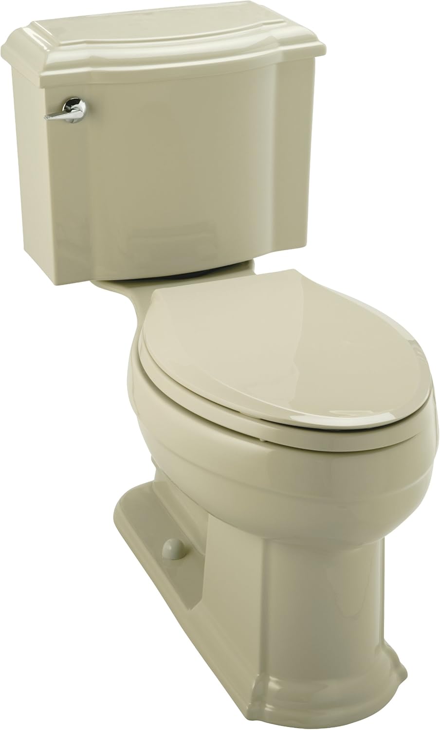 Kohler K3503G9 Devonshire Comfort Height TwoPiece Elongated Toilet, Less Seat, Sandbar