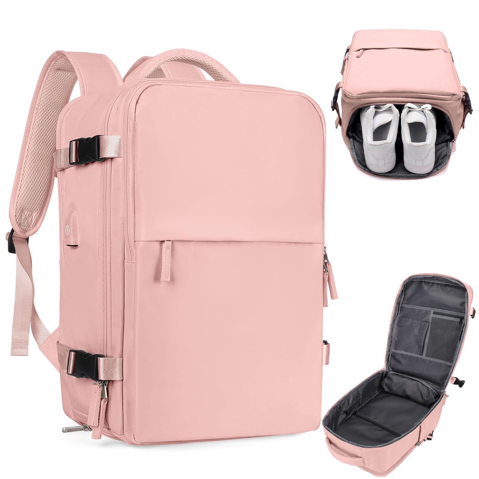 UPPACK Laptop backpack Travel backpack, A-pink (B0BLHDDZYG) Amazon Price History, Amazon Price Tracker