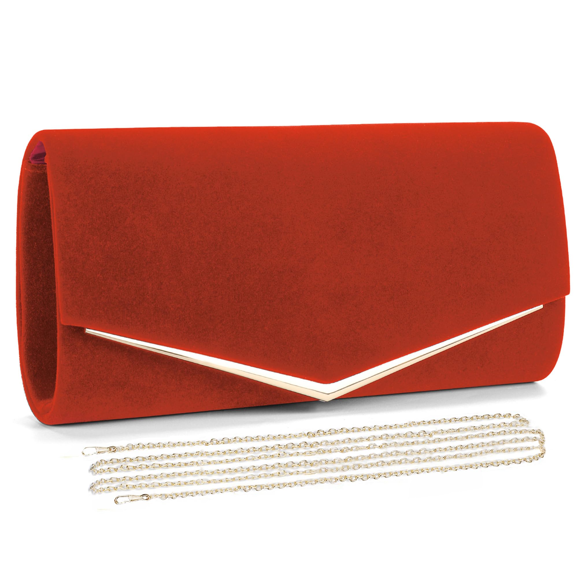 BAIGIO Bolsos Fiesta Sobre para Mujeres, Elegante Clutch Monedero del Banquete de Boda,Bolso Bandolera Mujer Boda Invitada,Handbag para Prom/Fiesta Boda Exterior/Cumpleaños