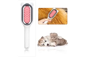 WishLotus Pet Cleaning Hair Removal Comb: Universal Cat Brush for Knots