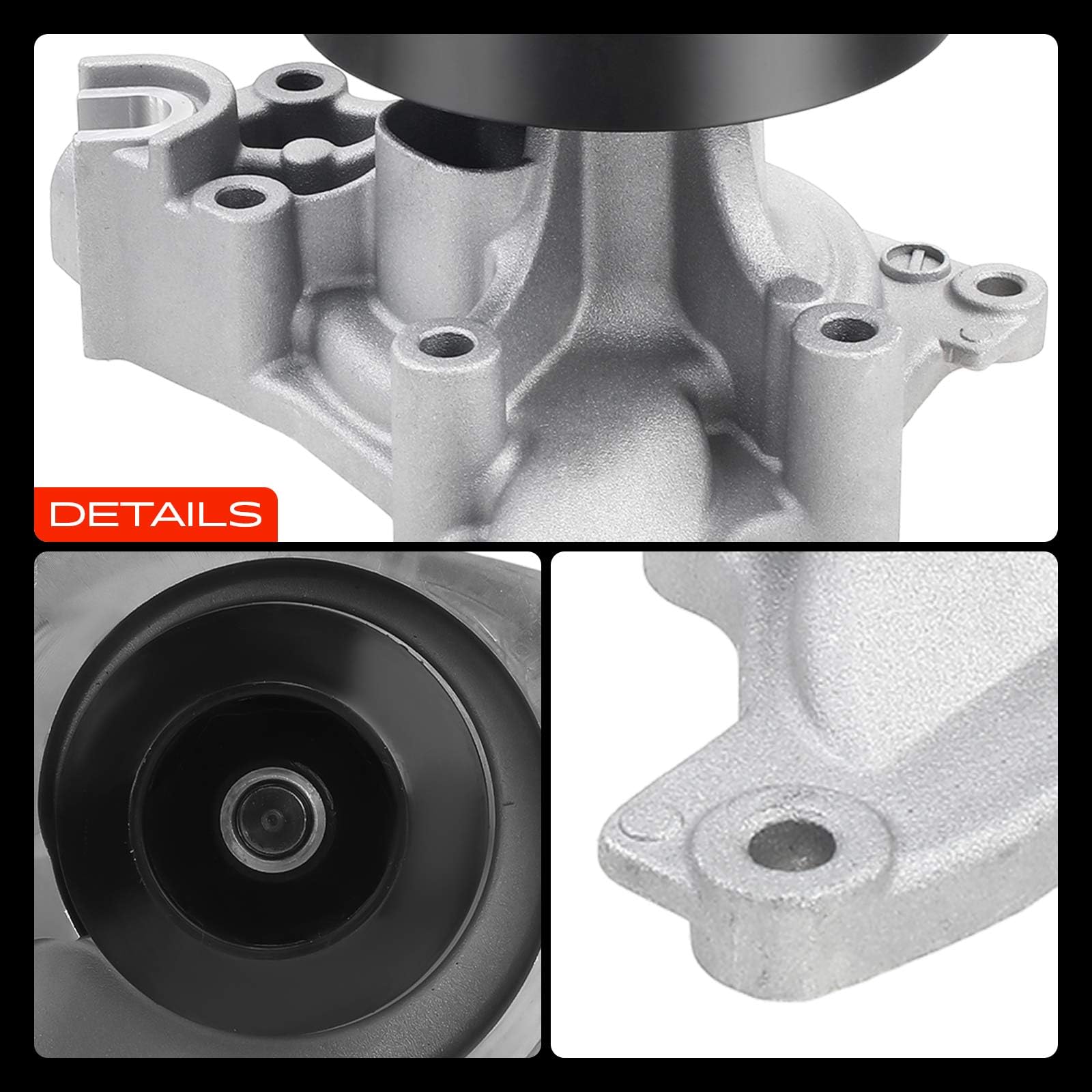 Frankberg Bomba de agua bomba de refrigerante SH0115100 | Compatible con: CX-5 KF, 3 BM BN, 6 Kombi GJ GL, CX-5 GH KE, 3 Saloon BM BN, 6 Saloon GJ GL