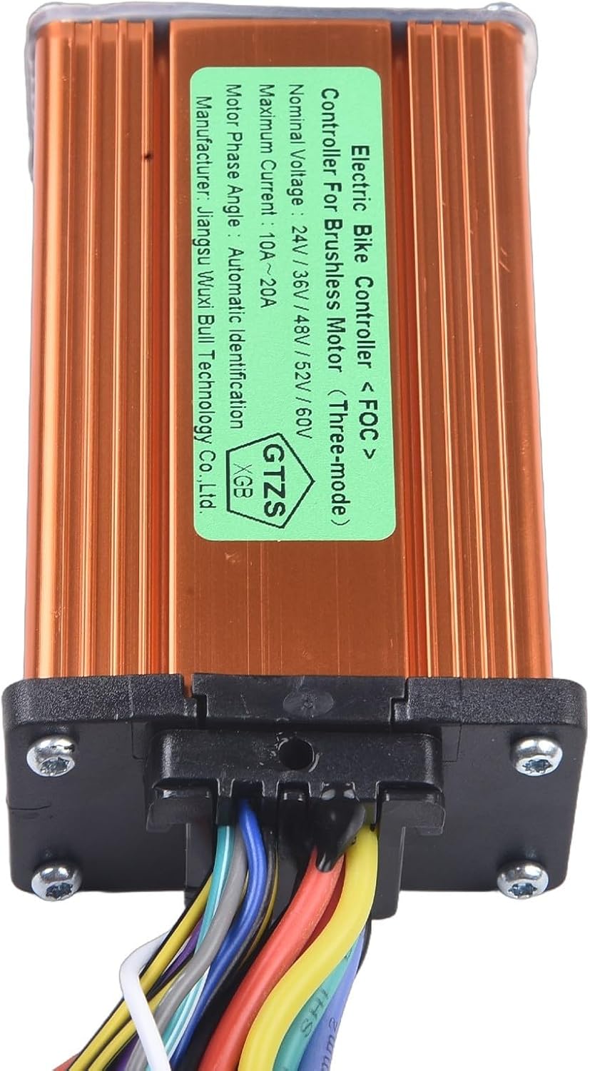 Electric Bike Bicycle E-bike E-scooter Brushless Controller 24V 36V 48V 60V 250W 350W 10A 12A 13A 15A 18A 20A