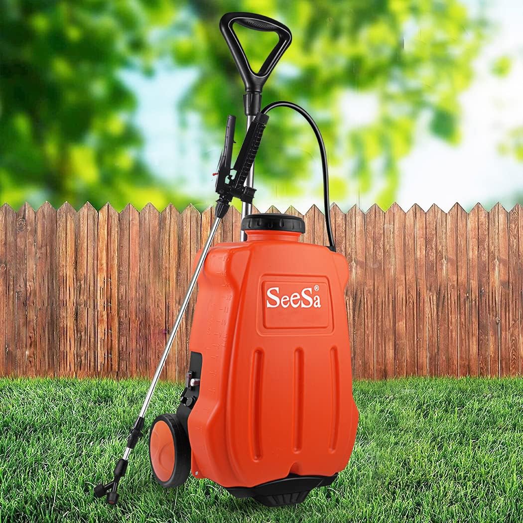 SeeSa 20L Backpack Sprayer Battery Powered Sprayers Electric Sprayer & Battery Sprayer, Weed