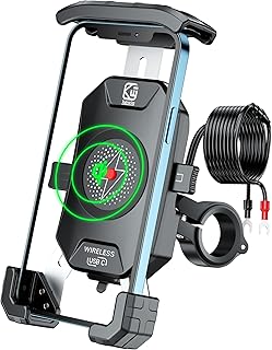 BRCOVAN Motorcycle Qi Phone Mount