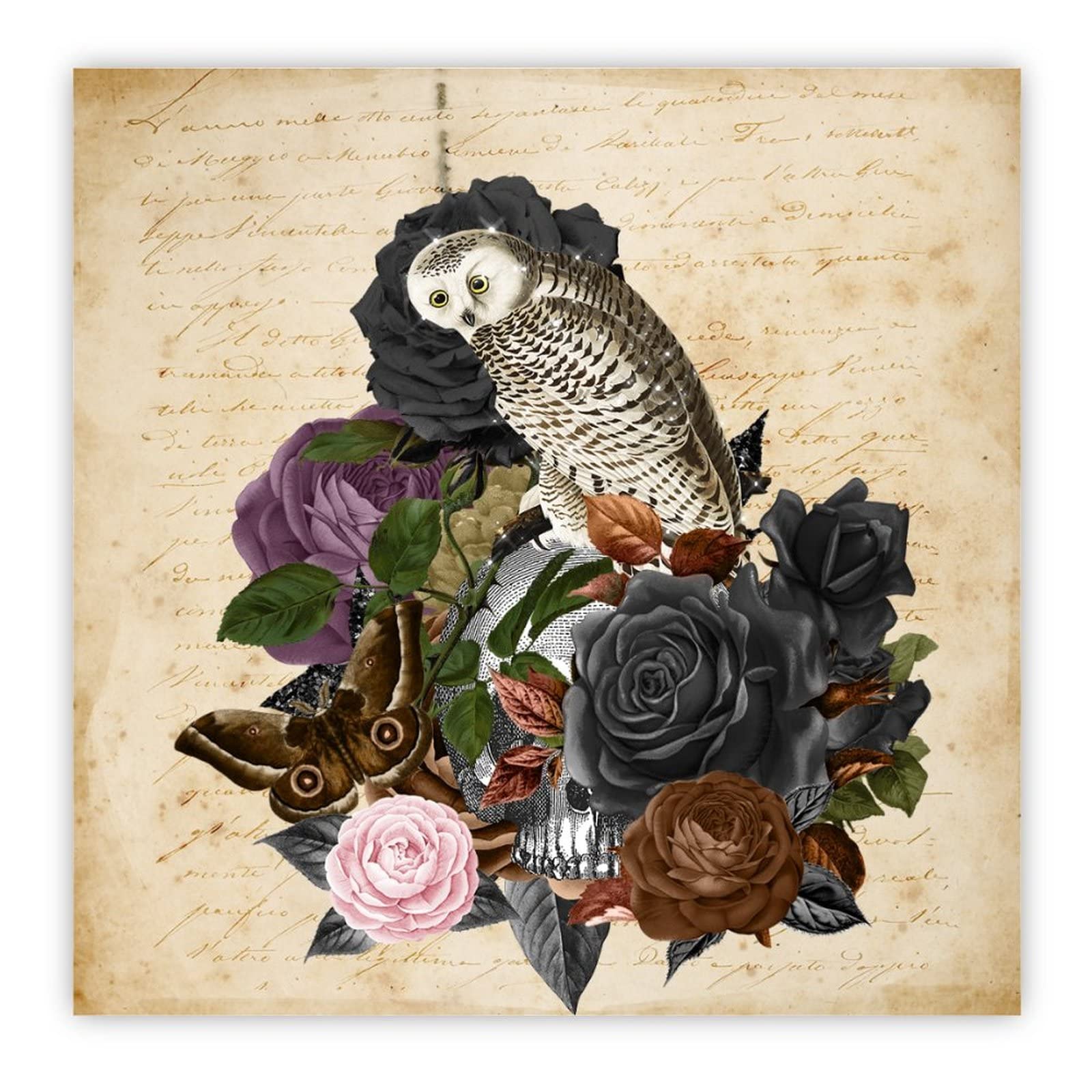 Panneau mural en bois corbeau gothique pour sublimer le design de votre cuisine et buanderie