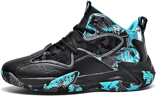 CJSPORX - Tenis de baloncesto para hombre, transpirables, antideslizantes, para correr