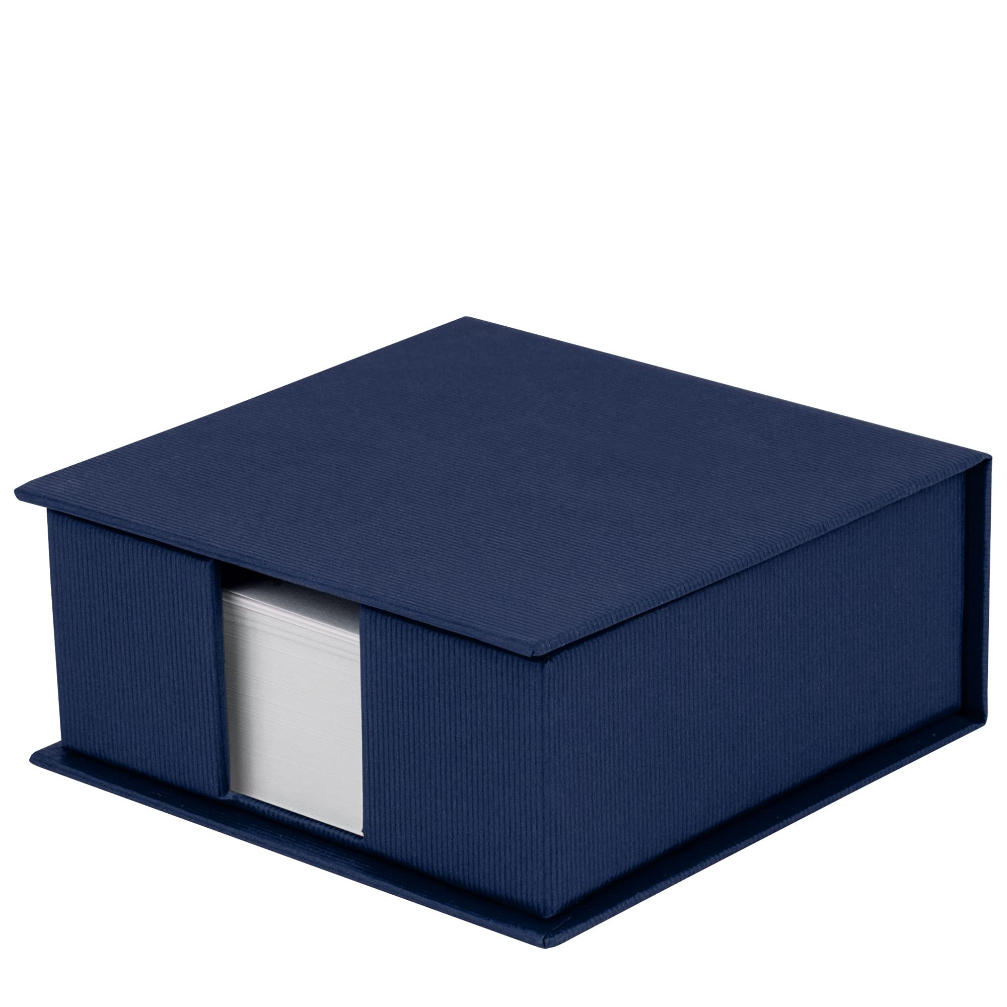 RösslerSoho Square Refillable Jotter Box - Navy