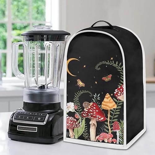 Miniatura 5 de Fundas antipolvo para licuadora de hongos y mariposas del bosque, cubiertas para electrodomésticos pequeños, fundas para cafetera, cubiertas para