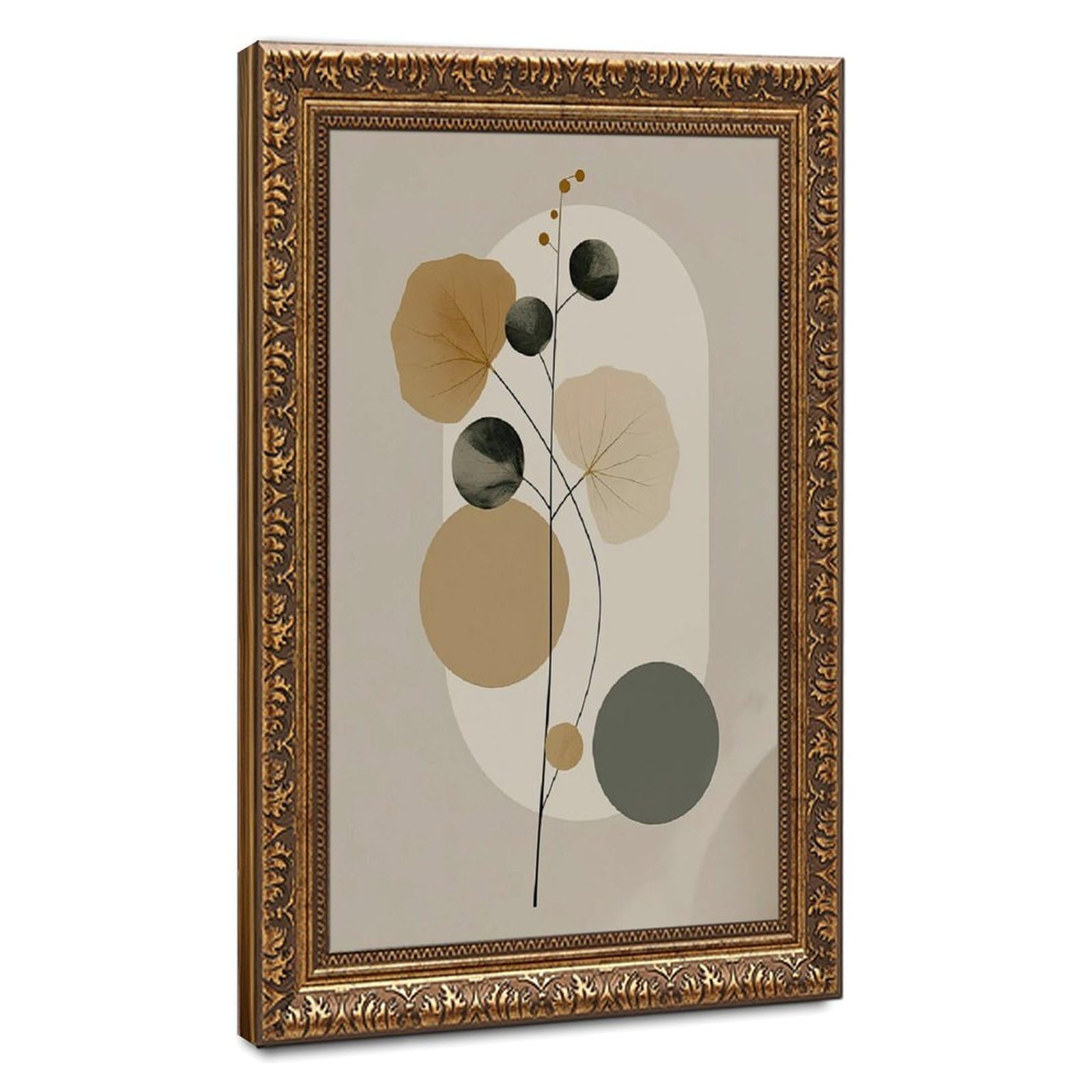 Bareronor Scandinavian Living Room Decoration Canvas Poster Bedroom Decor Landscape Office Room Decor Gift 24" L X 36" W