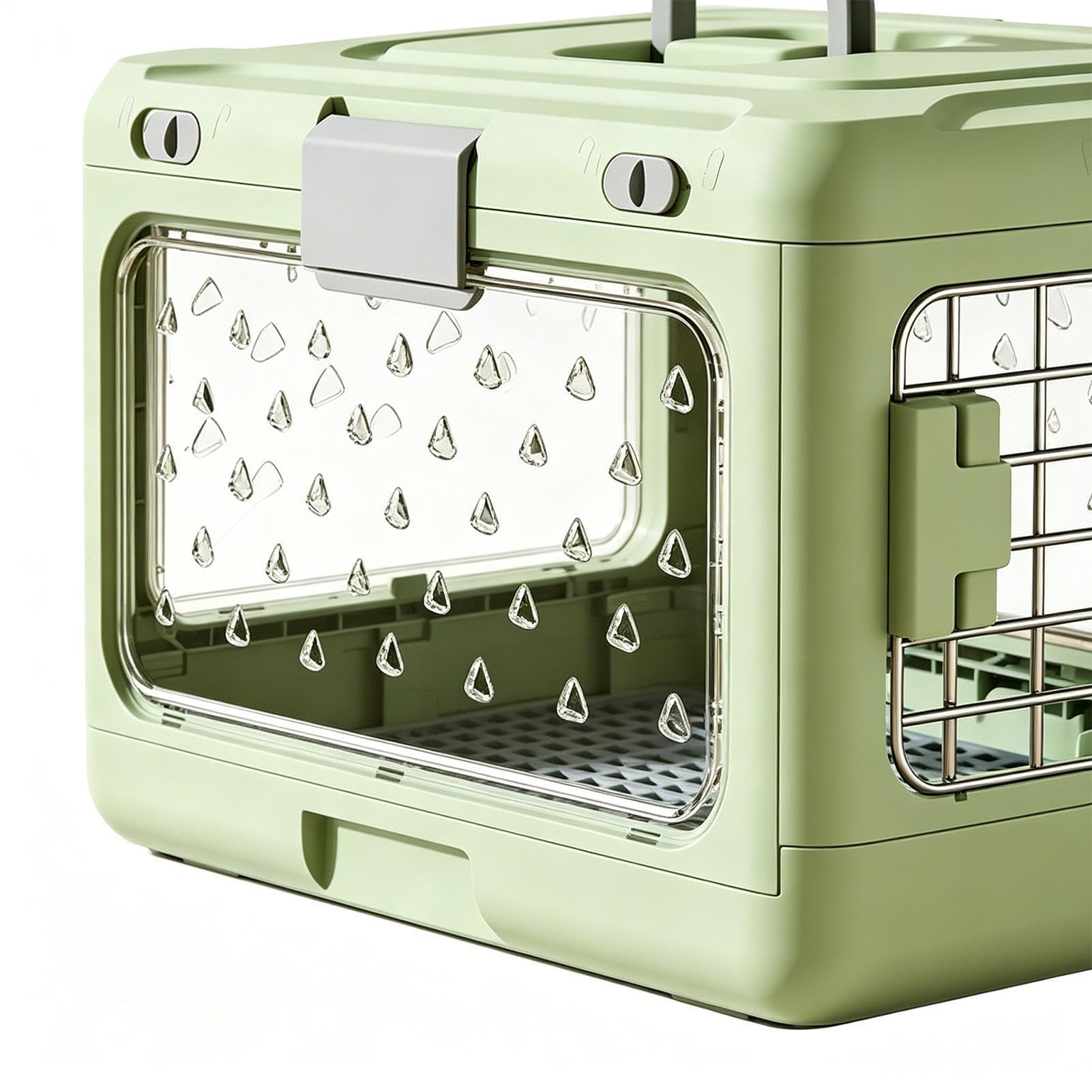 Transportín para Gatos Portátil Y Plegable | Transportín Rígido de Perros Para Salidas Camping Senderismo Ciclismo Viajes Carretera Aventuras Con Cachorros Pequeño