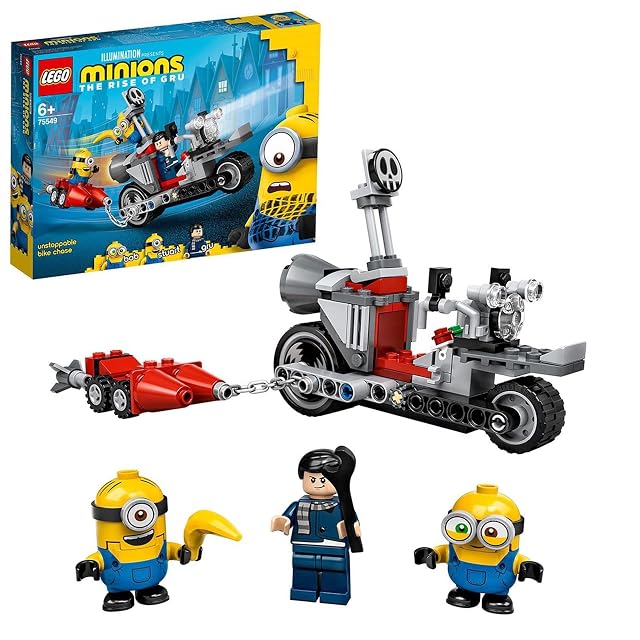 LEGO 75549 Minions Persecución en la Moto Imparable