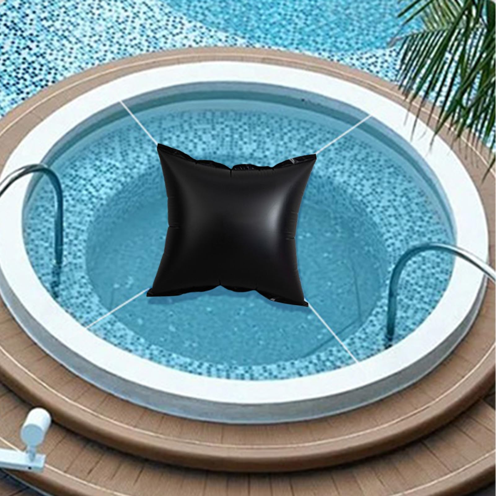 Pool-Luftkissen, Poolkissen zum Winterfest machen, Kältebeständige Winterschließkissen - Luftkissen für Bodenpool, kältebeständig winterfest winterschließende Kissen, 4 x 4ft Poolkissen