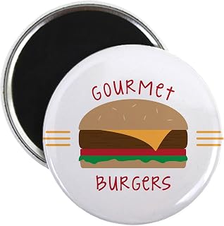 CafePress Gourmet Burgers Magnets 2.25" Magnet (100 pack)