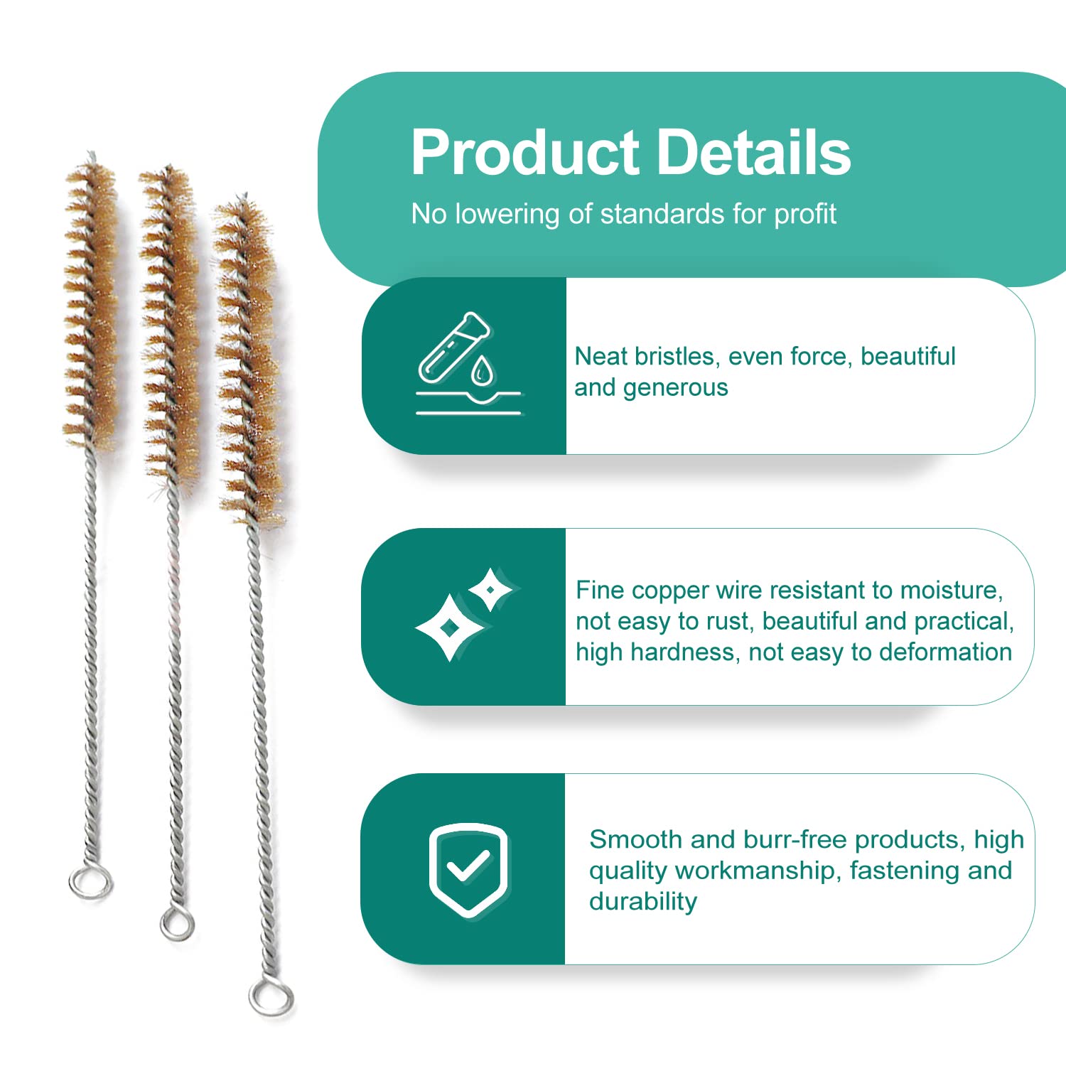 Kärcher Set De Brosses Rondes Avec Poils En Laiton | 3 Pièces Acheter