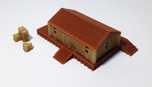 Miniatura 2 de Tren Diseño Ferroviario Almacén Depósito de Carga N Escala 1160