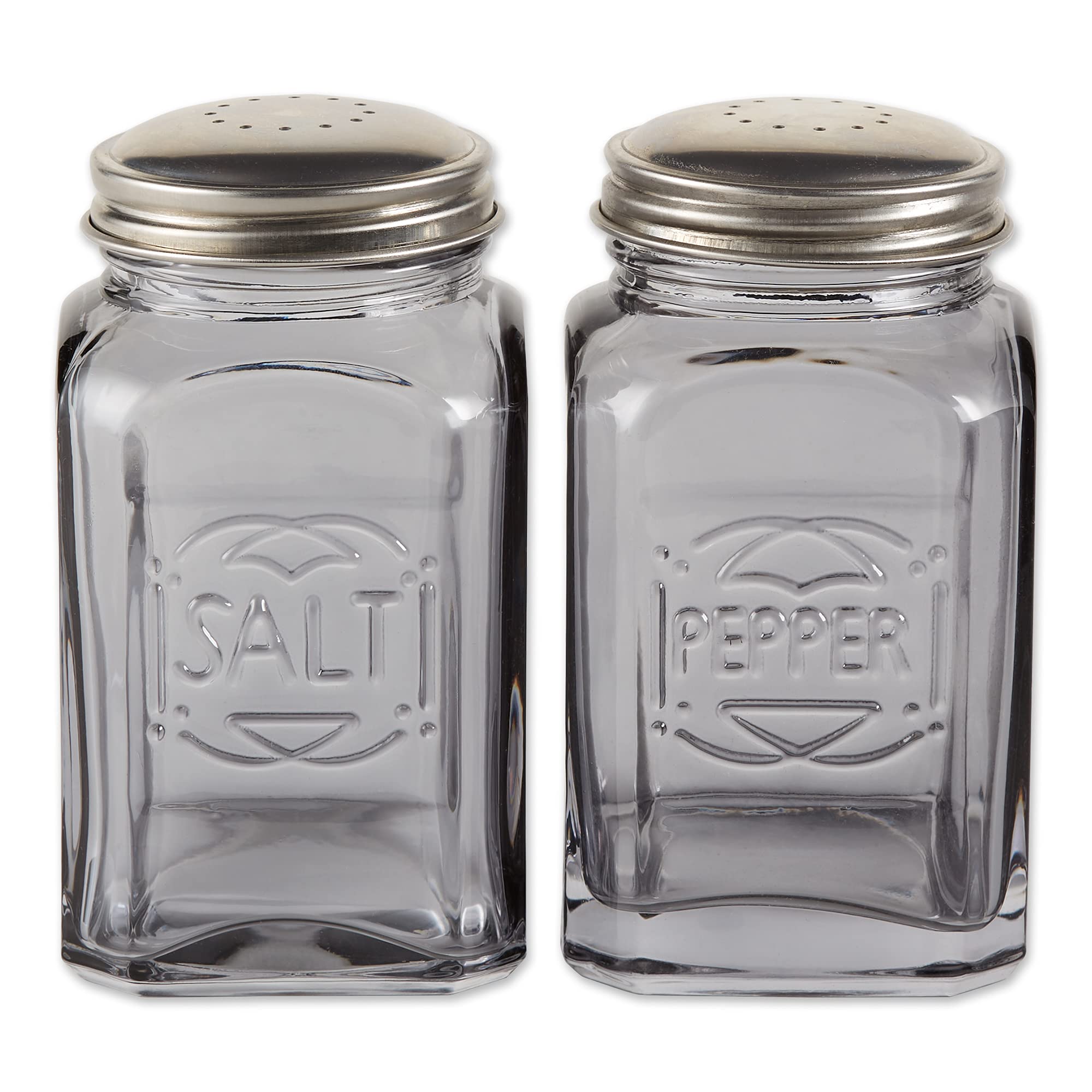 Amazon.com: RSVP International Jumbo Retro Glass Salt & Pepper
