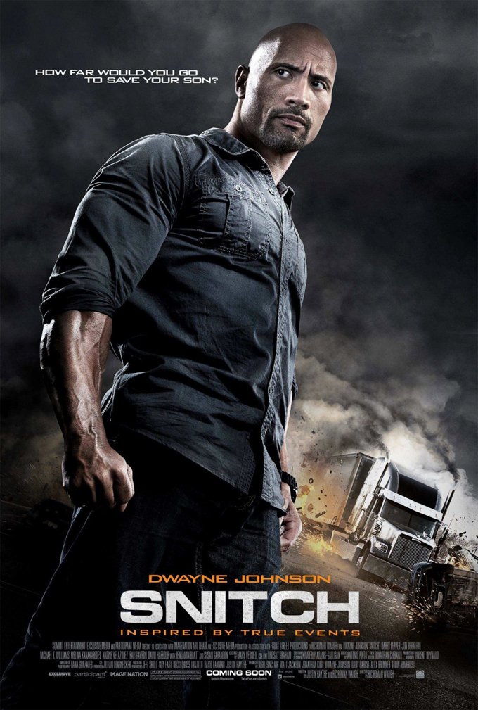 秘密の扉　USオリジナル映画ポスター Amazon.co.jp: 元Snitch映画ポスター2両面27 x 40 DWAYNE JOHNSON