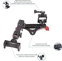 Vista 3 de Soporte de teléfono para Bronco, soporte multifuncional para teléfono celular, soporte de cámara para Ford Bronco 2021-2026 2 puertas 4 puertas