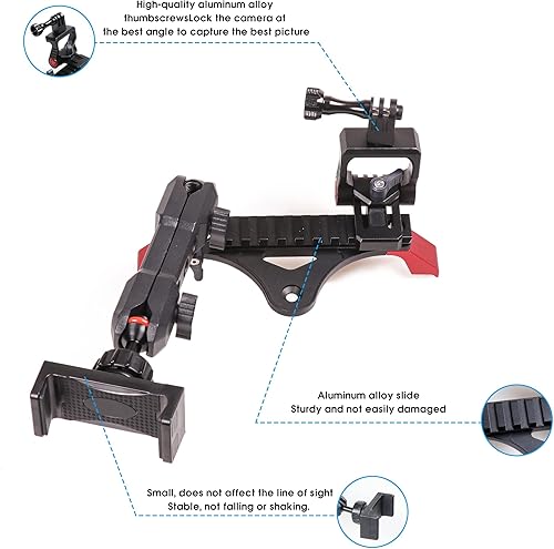 Miniatura 3 de sukemichi Soporte de teléfono para Bronco, soporte multifuncional para teléfono celular, soporte de cámara para Ford Bronco 2021-2026 2 puertas 4