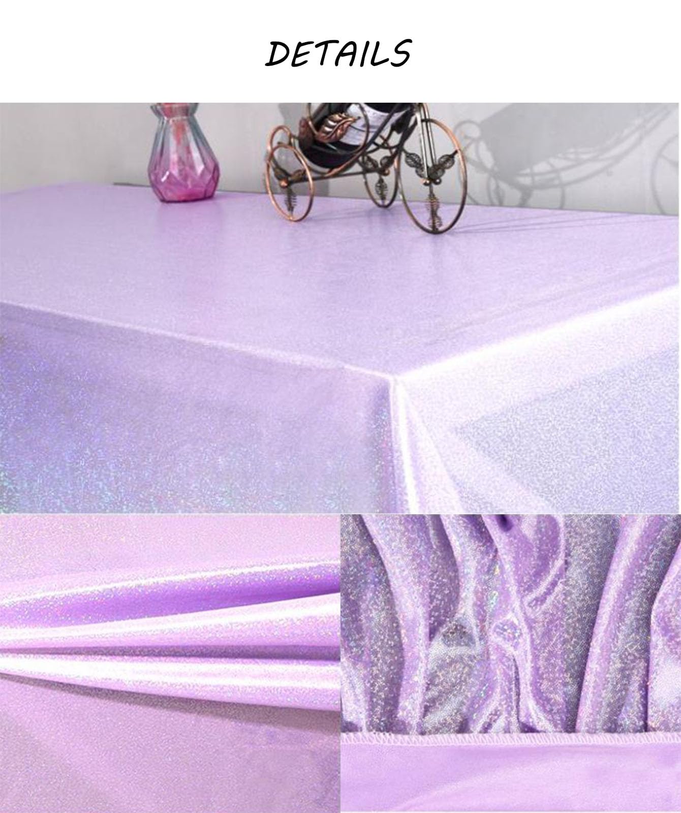 Nappes à dessert pour anniversaire, mariage, fête à thème, couleurs vives, réutilisable, nappe de réception, décoration (240 x 320 cm, rouge)