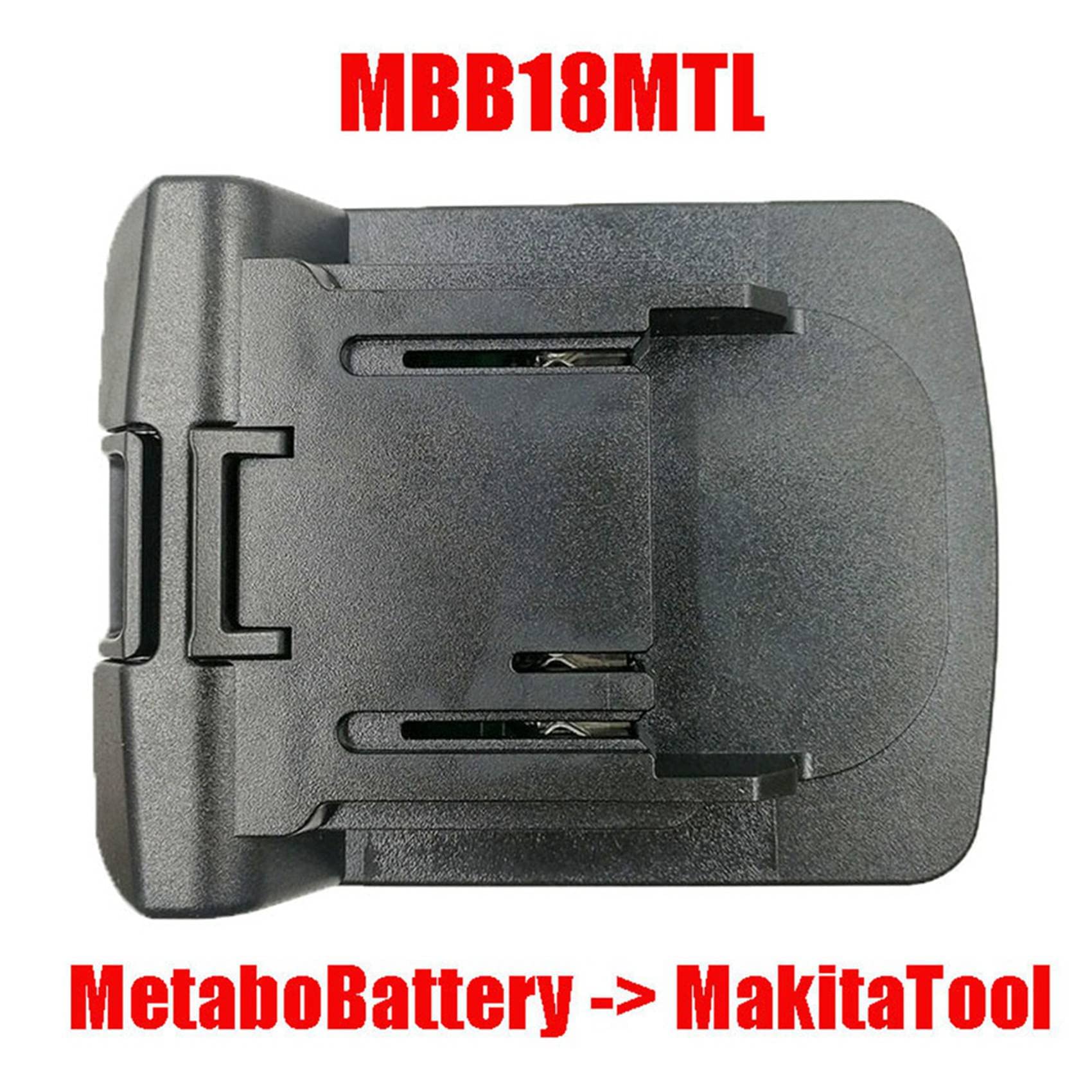 3 x MBB18MTL Adaptador Convertidor Uso 18V Li-Ion Batería Convertidor encendido para máquina de litio Reemplazar BL1830