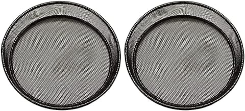 Selections Bird Feed Dish Feeding Station Metal Seed Mesh (Set of 2)