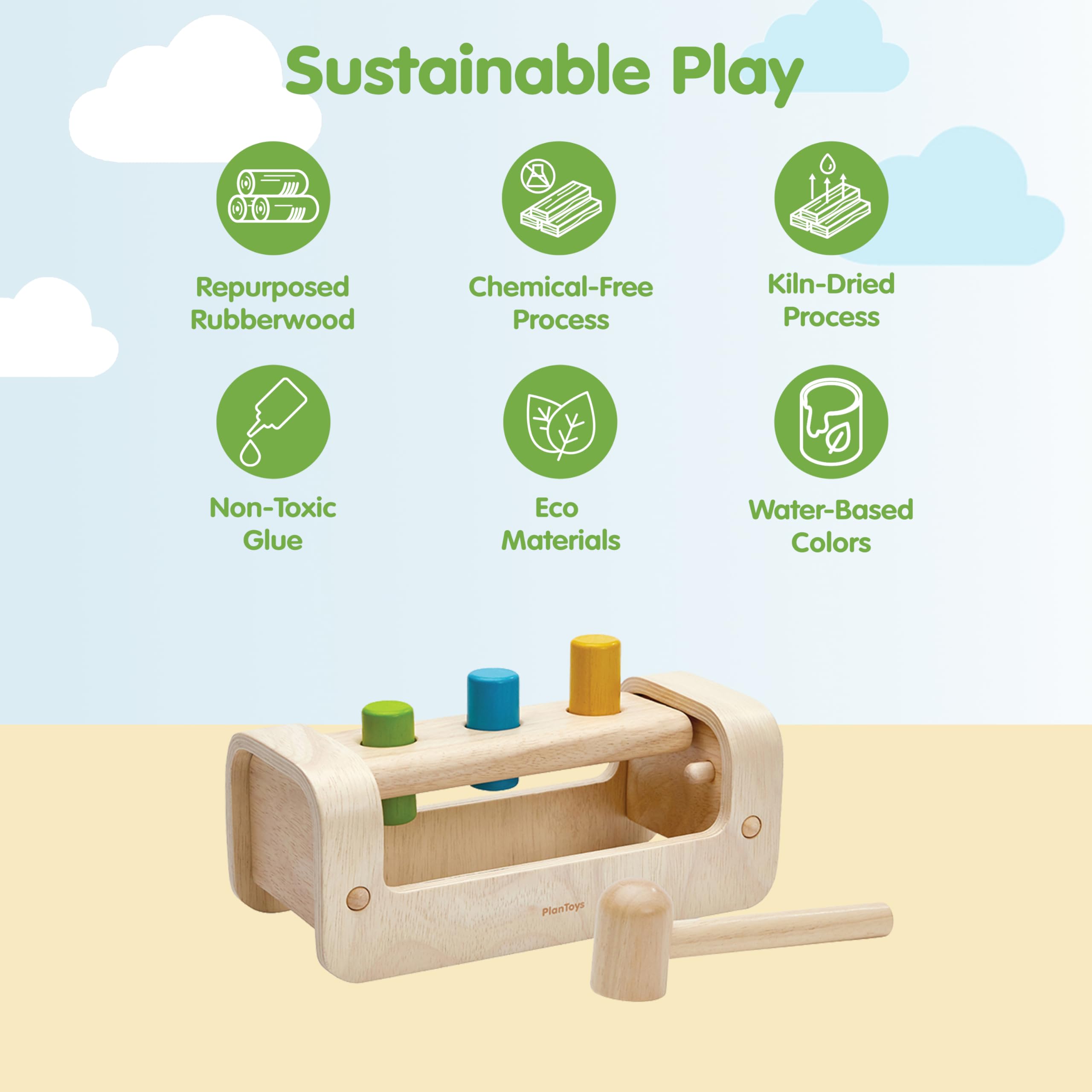 PLAN TOYS Hamerbank