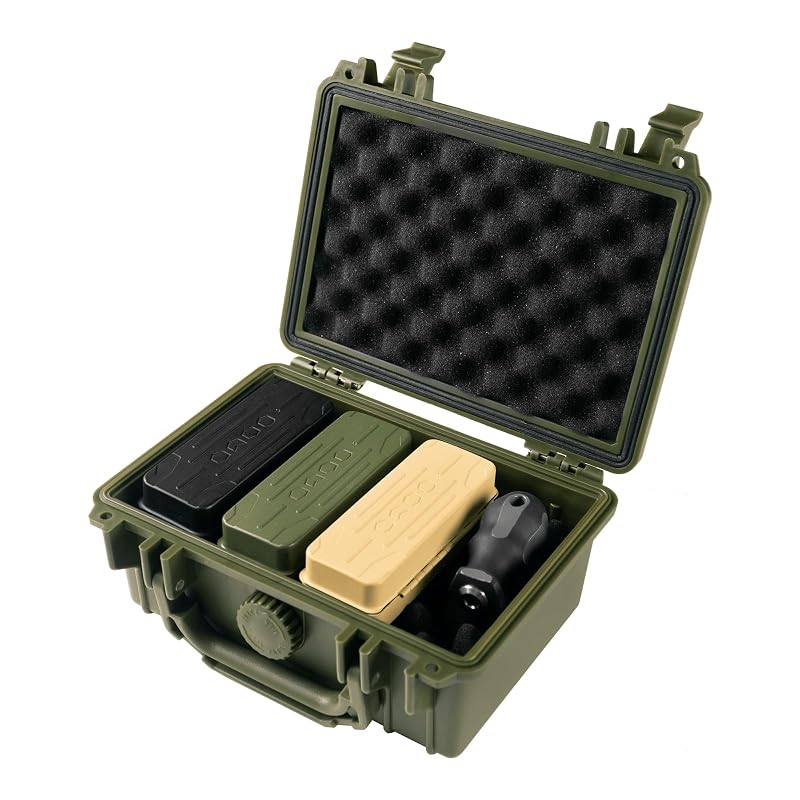 Kit de Bits Torx KESI com 77 Peças, Catraca Flexível e Estojo Verde de Proteção