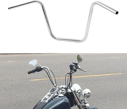 Miniatura 6 de TCT-MOTORPARTS 14 "Rise Ape Hanger Bar Manillar Ajuste Para Harley Softail Sportster 883 1200 48