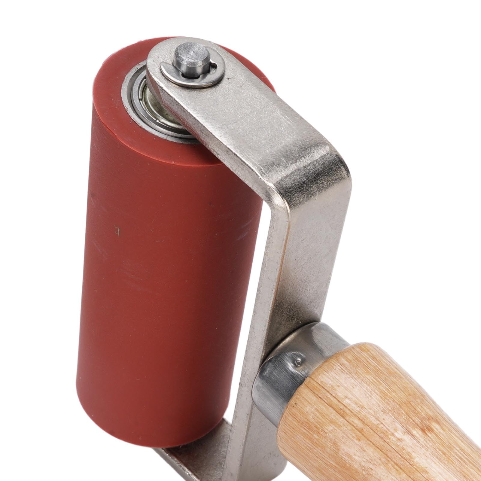 BTSEURY Silicone Press Roller, Welding Seam Press Roller, 260? High Temperature Resisting Welding Seam Roller for PVC Tarpaulin Membrane 32mm Dia 80mm Width