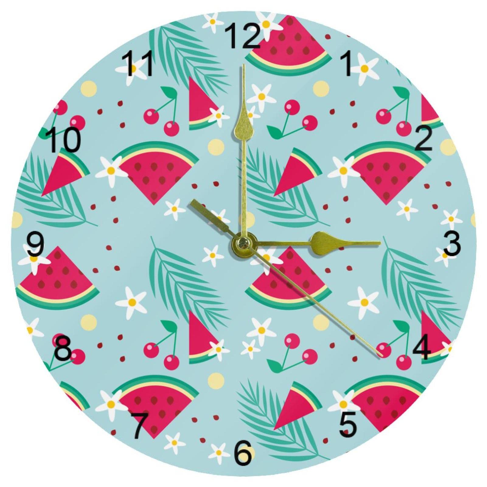 Horloge murale silencieuse pour chambre évitant le bruit du tic-tac