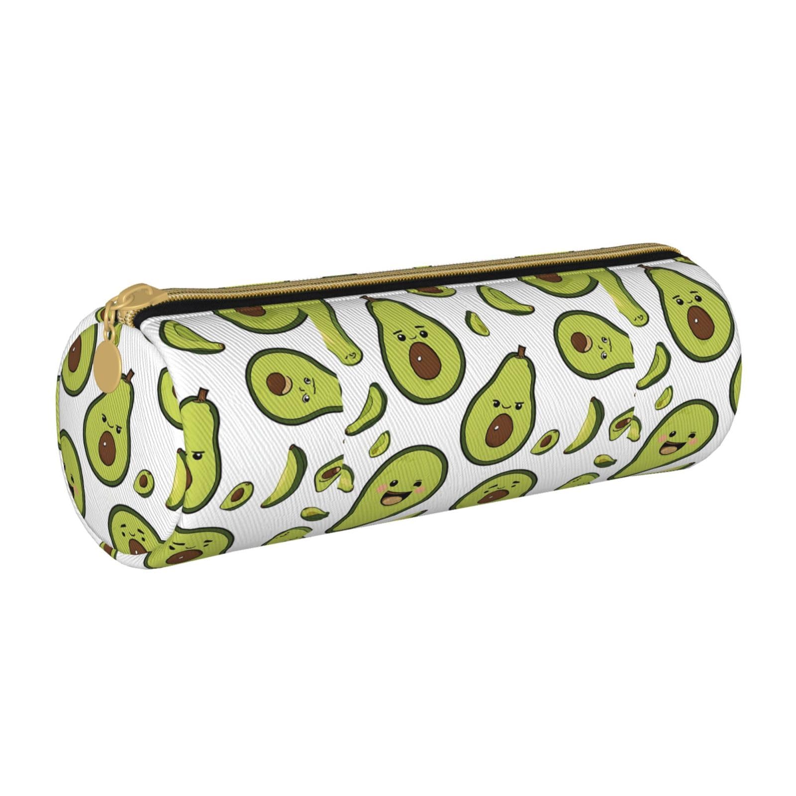 MLMNBVC Compact Office Pencil Case for Adults, Portable Stationery Pouch for Pens, Markers, and Supplies - Cartoon Pears