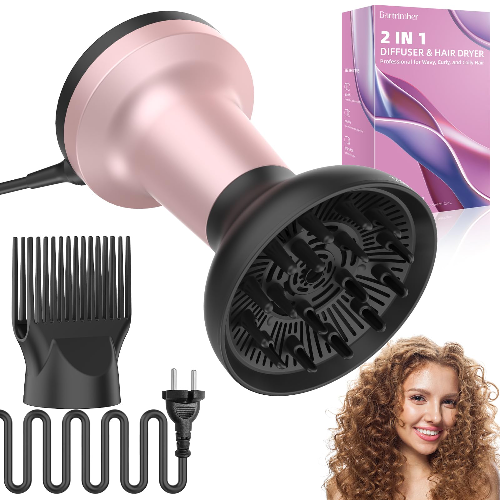 Para Cabello Crespo Cabello Ondulado Como Hacer Rulos Con El