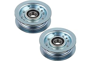 Flat Idler Pulley Compatible with John Deere Models (Replaces GY20067, GY22172)
