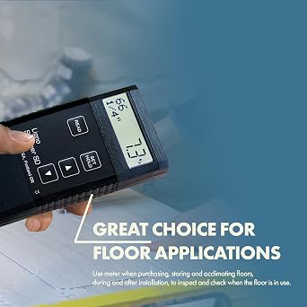 Lignomat Ligno Scanner SD Pinless Moisture Meter - Wood Moisture Meter for Different Wood Species, Panels and Floor Planks - Dual-Depth Humidity Tester for Woodworking & Flooring