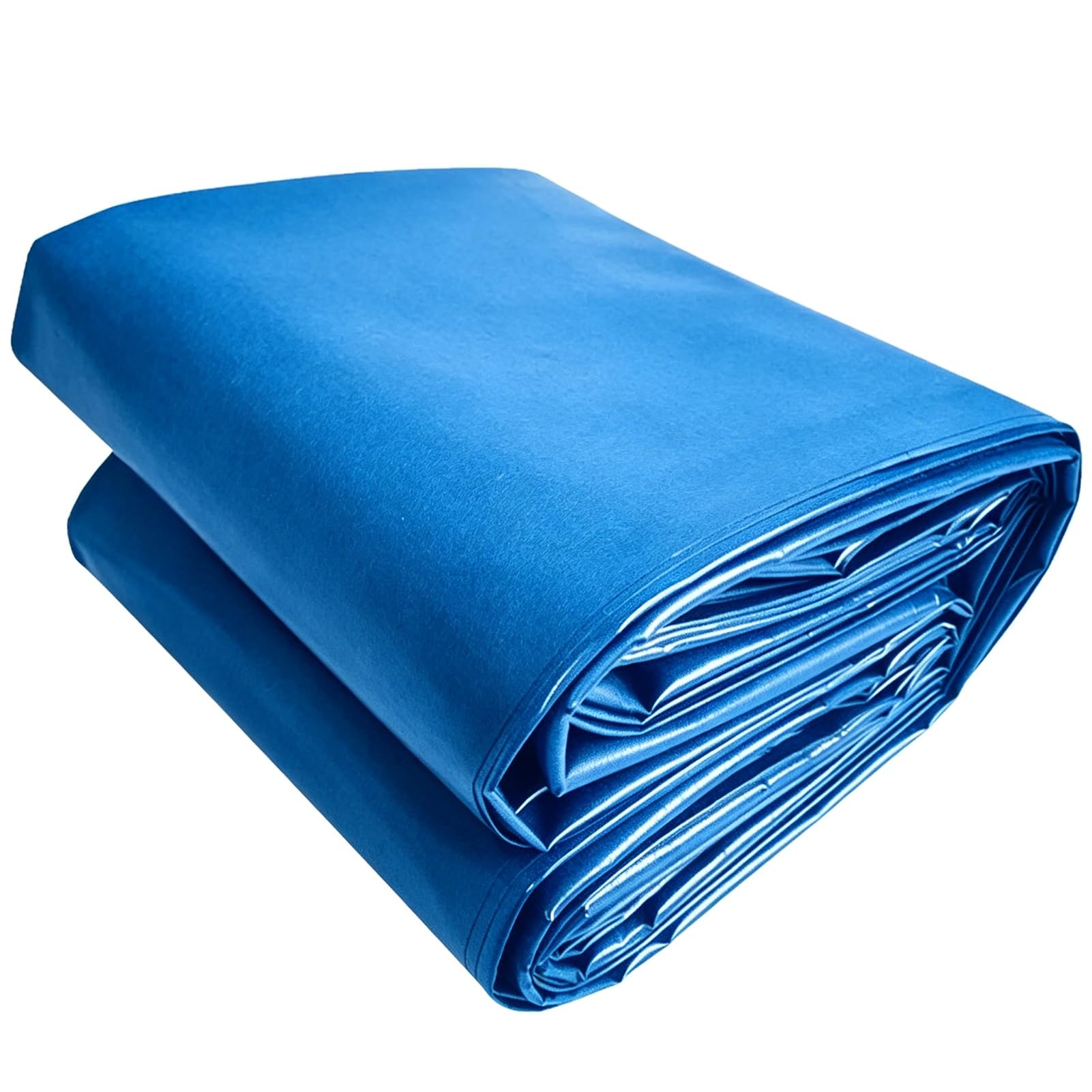 Telo Impermeabile Blu per Laghetto, 1x6m 4x5m 5x6m 6x12m 7x8m Telo Inferiore, Membrana Sigillante in HDPE Rinforzata con Film per Laghetti con Pesci Koi, Giardini Acquatici(4x5m)