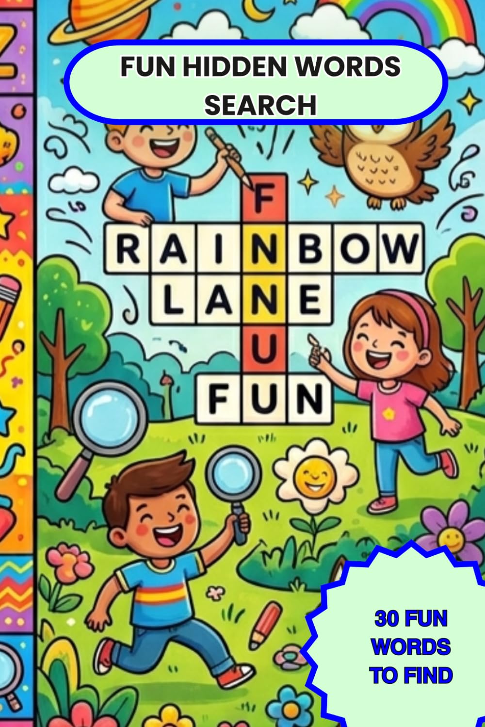Fun hidden words search: Improve Focus, Vocabulary & Problem-Solving with Fun Word Games