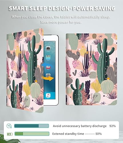 Vista 103 de Funda para Kindle de 6 pulgadas (11.ª generación, versión 2024/2022) delgada de piel sintética, ajustable, multiángulo, Smart Shell con función