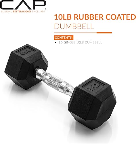 Miniatura 2 de CAP Barbell Coated Dumbbell Weight  Multiple Handle Options