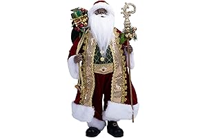 Kurt S Adler KK0049 African American Santa Claus