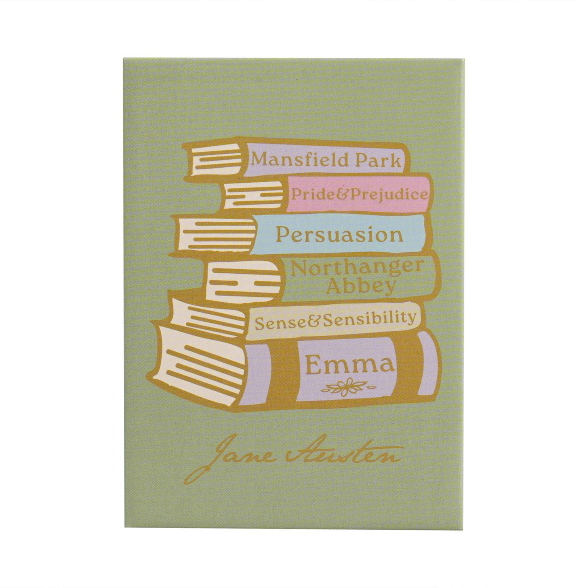 NEW Magnet Metal - Jane Austen (Books)
