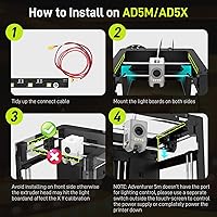 Vista 5 de Impresora 3D Flashforge Adventurer 5M Pro LED Original Oficial