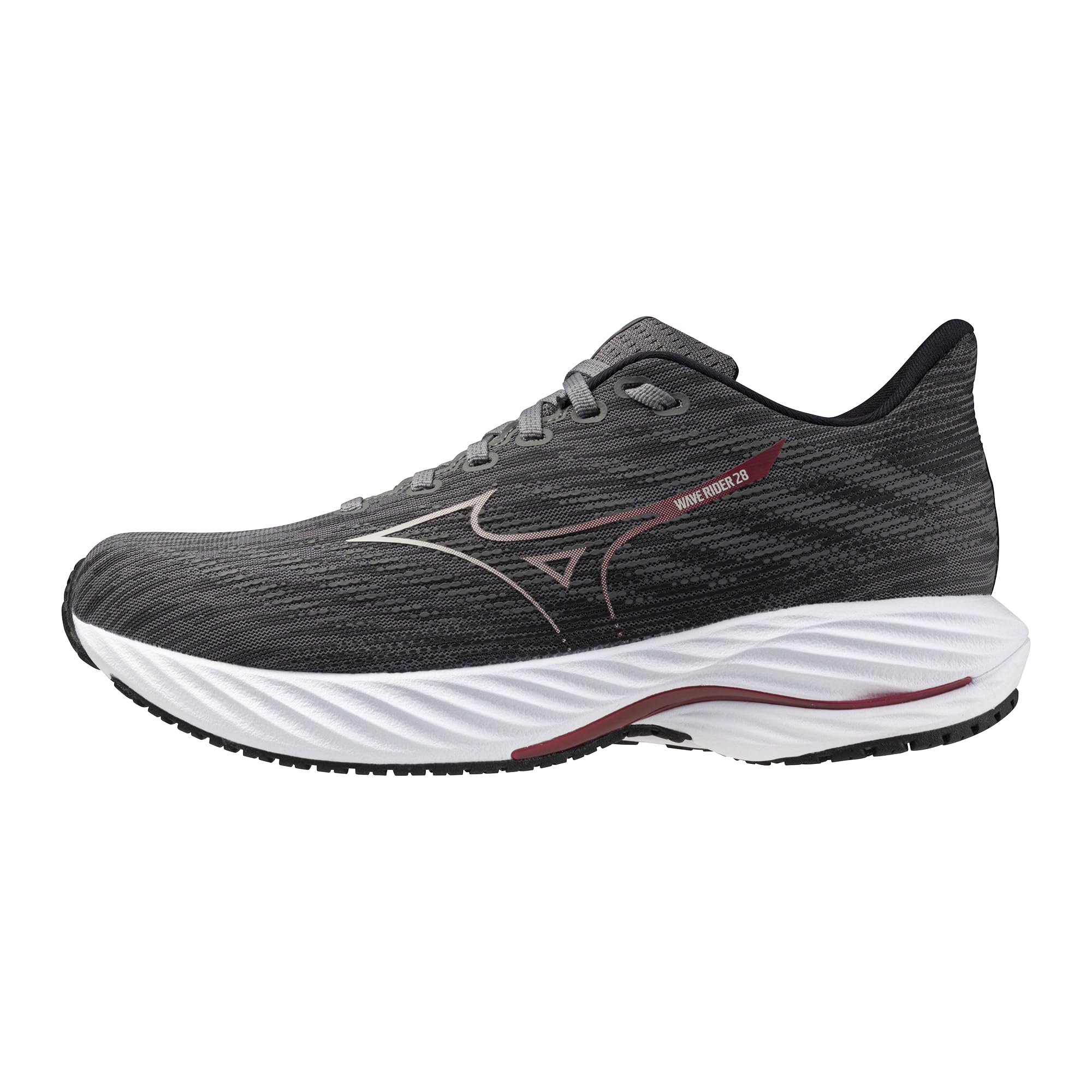 Mizuno Men's Wave Rider 28 Running Shoe, Quiet Shade-nmbs Cld, 12.5