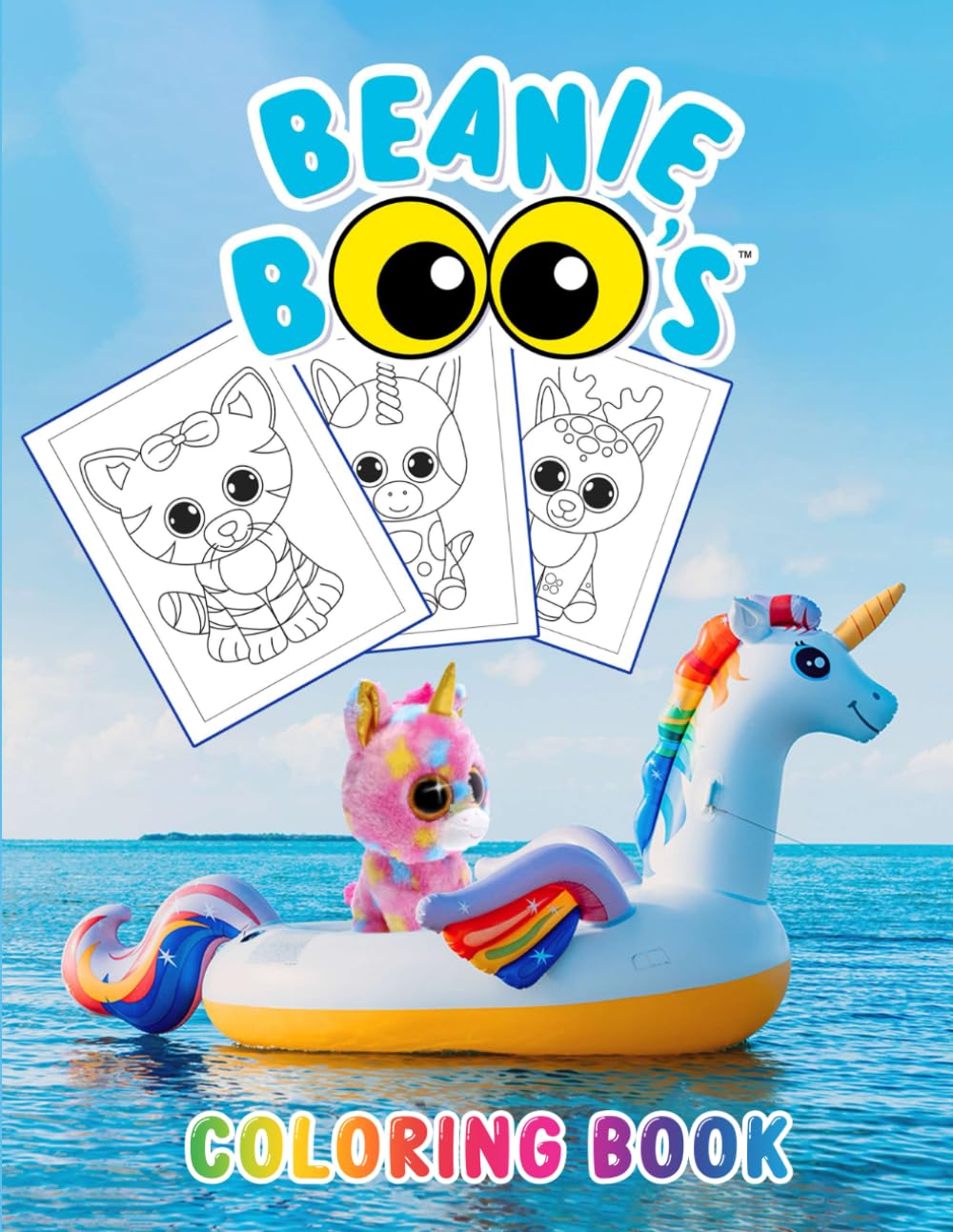 Coloring Book: Fun coloring Pages with Premium outline images with easy-to-color, clear shapes, printed on a high-quality paper For Childrens, Kids, Boys, Girls