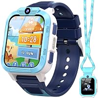 IOWODO Smartwatch Bambini 4G con Localizzazione GPS+Wi-Fi+LBS