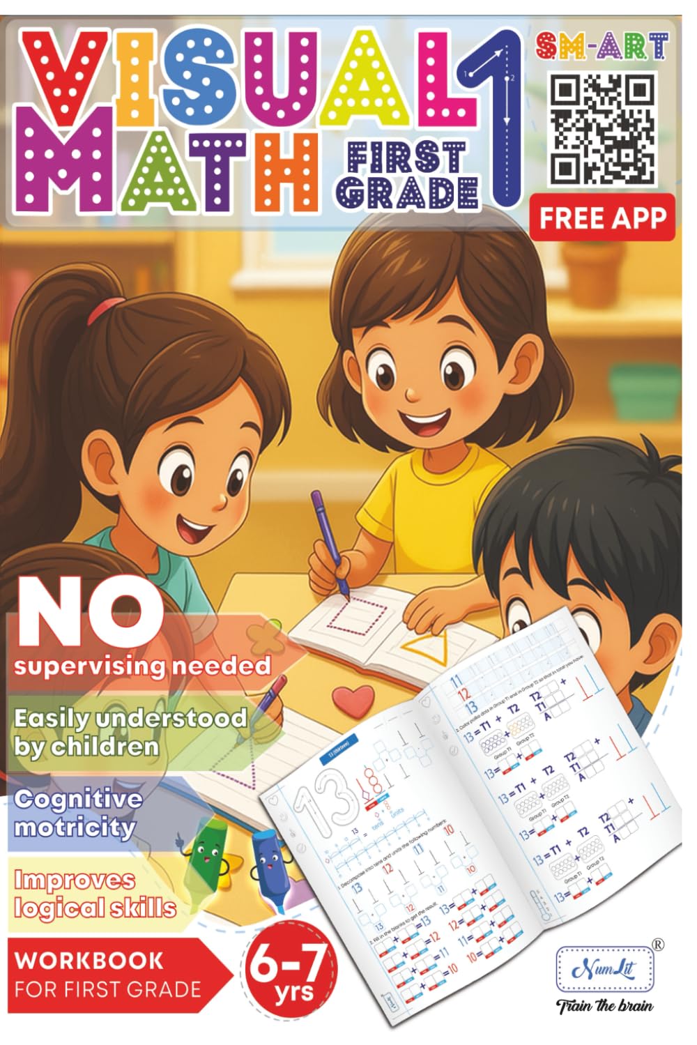 Visual Math: Workbook for First Grade