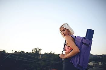 Yoga Sak Unisex's Original Backpack Style Bag, Jet Black