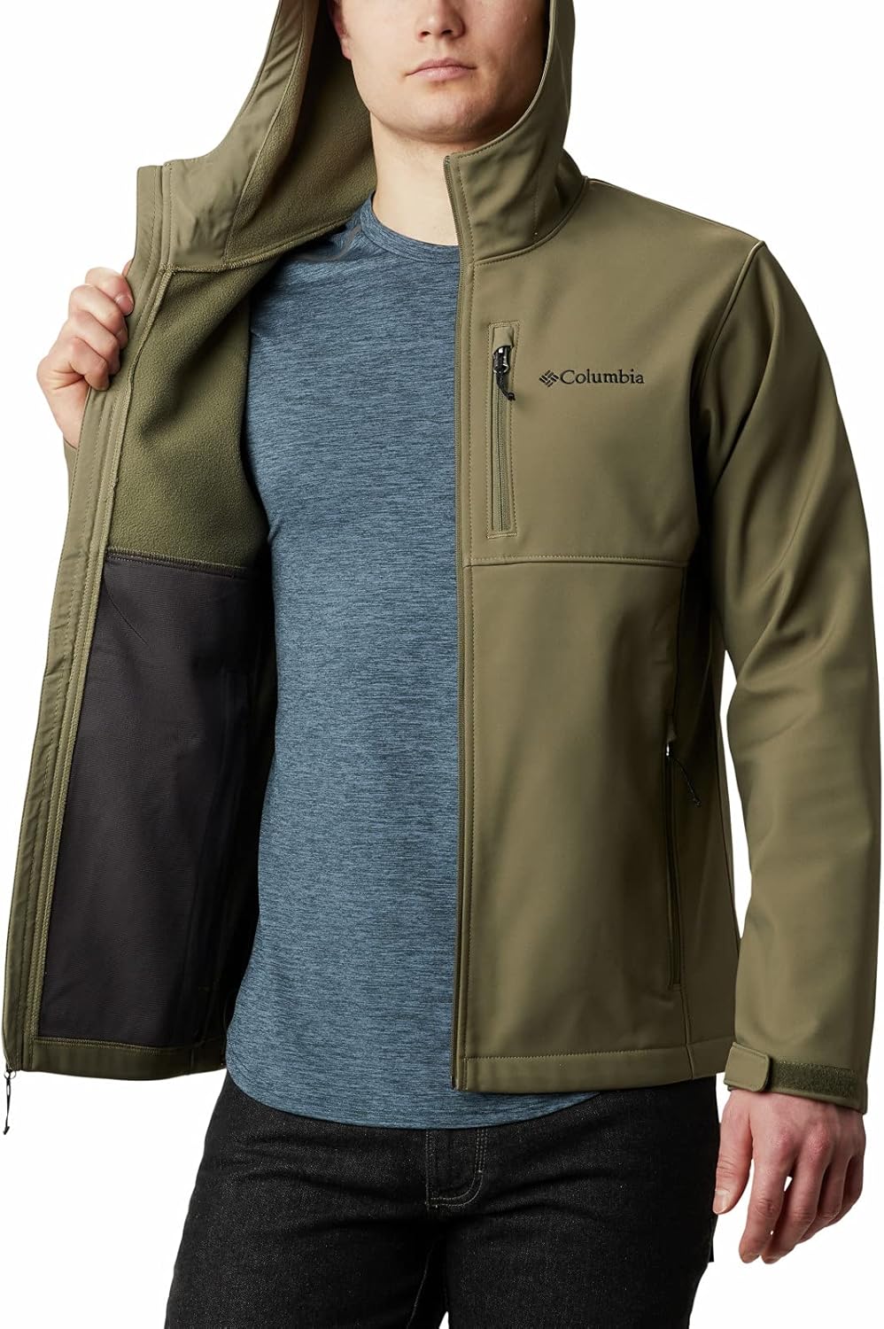 ascender hooded softshell jacket